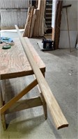 Oak handrail
