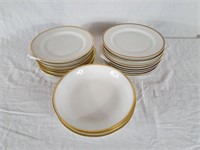 21 pieces of limoges France dishes