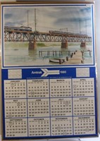 1980 Amtrak Calendar