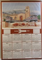 1981 Amtrak Calendar
