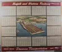 1955 Norfolk and Western Calendar