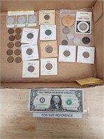 Assorted Vintage US and Foreign Coin Lot