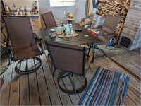Patio Table and Chairs - 40"