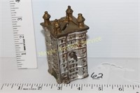 Cast Iron Small Building Bank