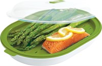 GoodCook Microwave Vegetable +Fish Steamer