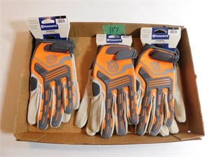 Husqvarna Gloves-L 3 Pair