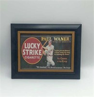 Luckey Strike Cigarettes Advertising Paul Waner
