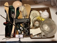 Assorted Kitchen Tools & Utensils