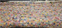 Yo Yo Quilt 102" x 76"