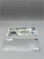Rare 1902 $10 La Crosse, Wisconsin Note