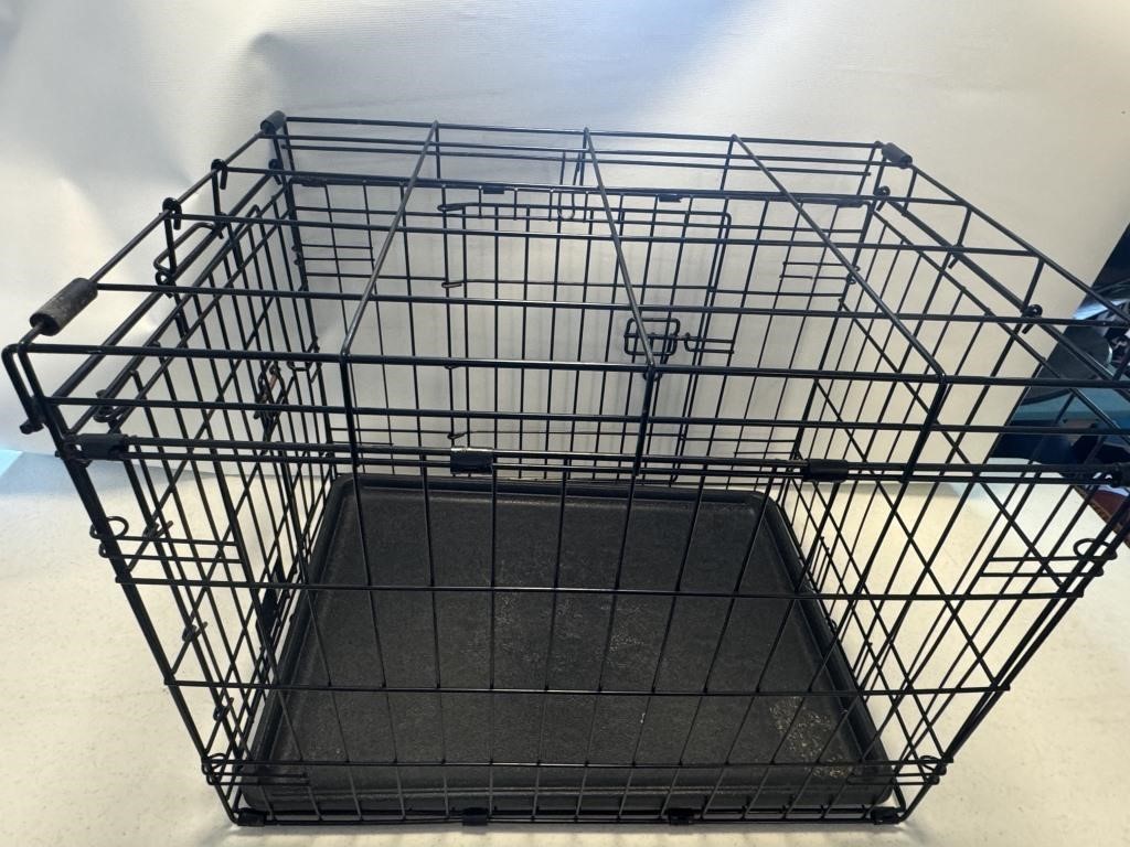 Two door Dog animal cage kennel - measures