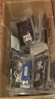 Box of lighting parts and accessories