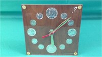 6 x 6 coin clock