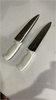 2x Choice 10" White Chef Knife