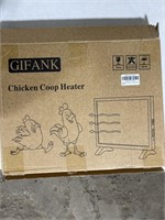 Chicken coop heater