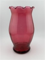 Hand Blown Made in Mexico Glass Vase