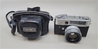 Yashica Lynx 5000 E Camera with case vtg