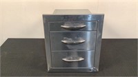 Cal Flame Stainless Steel 3 Drawer Cabinet