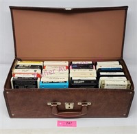 8 Track Tapes & Case