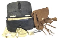 Pair Leather Shooting Bags
