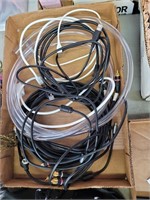Charging cords, speaker wires