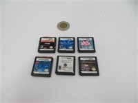 6 jeux pour Nintendo DS
