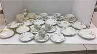 China Coffee Cups and Saucers by G. R. Crocker,