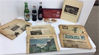 Newspapers  from 1967 to 1981, Soda Bottles and