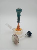 American Made Glass Pipe Waterpipe Bong Rig