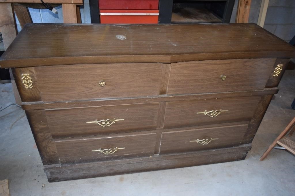 Vintage Dresser & Wardrobe