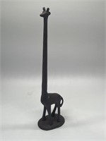 Cast Iron Giraffe Figurine