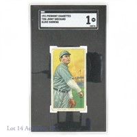 1909-11 T206 Piedmont 350 Jimmy Sheckard (SGC 1)