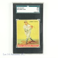 1933 Goudey #29 Jimmy Foxx MLB Card (SGC 1.5)