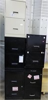 5- 2 drawer File Cabinets