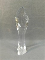 Val St. Lambert 10.5" T, 2.5" W. Crystal "Mother