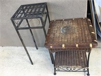 2 Outdoor Accent Tables
