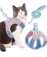 New (Size M) Cat Harness and Leash for Walking