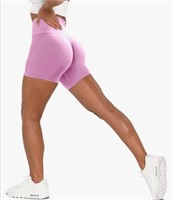 New (Size M) Seamless Workout Shorts for Women