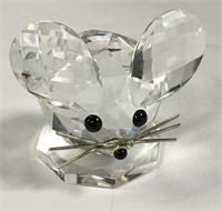 Swarovski Crystal Mouse Figurine