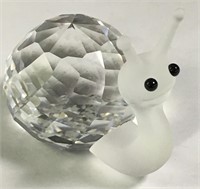 Swarovski Crystal Snail Figurine