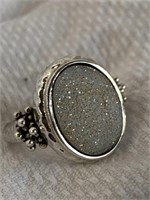 Sterling Silver Ring by Michael Dawkins w/