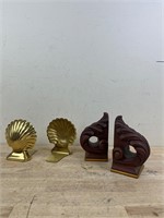 Two sets of bookends