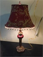 Beaded Desk Lamp 31" Tall