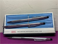 3 Cross Fine Writing Pen & Pencils