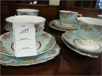 Wedgwood Cornflower pattern tea set and a