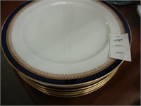 Lot of Copeland and Company cobalt banded china