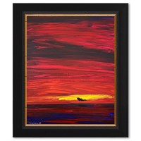 Wyland, Framed Original Painting on Canvas, Hand S