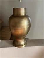Brass vase 14”