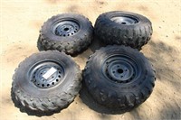 Maxxis ATV Tires- (2) 24 x 8-12 & (2) 24x10-12