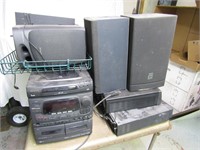 Electronic Equipment Lot-Record Turntable,